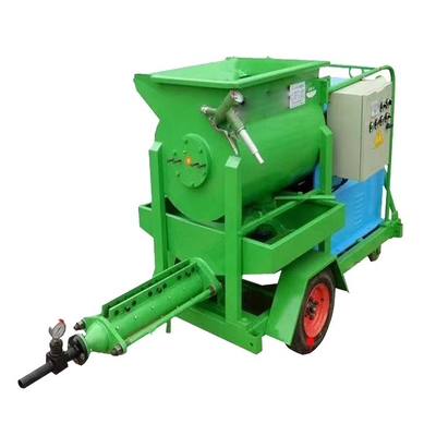 Einfache Wartung Großpartikel Beton-Mobilmixer mit Betonpumpe