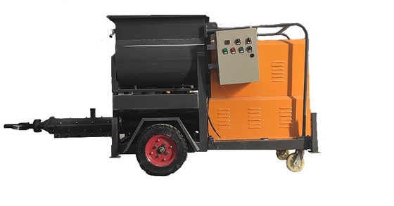 Einfache Wartung Großpartikel Beton-Mobilmixer mit Betonpumpe