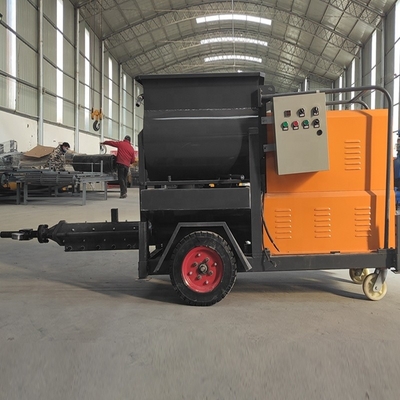 Einfache Wartung Großpartikel Beton-Mobilmixer mit Betonpumpe