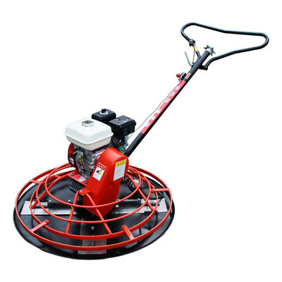 Gefertigt in Benzin Walk Behind Power Trowel mit 4 Pcs Klingen und 5KW Motor