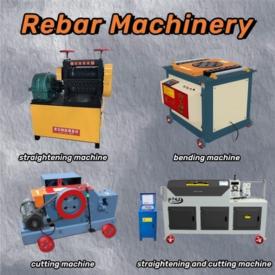 Einfache Bedienung Stahlstange Stirrup Geradigung Schneiden und Biegen Maschine mit 380V