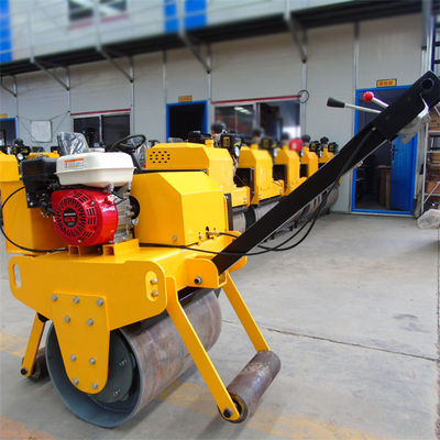 1 Tonnen leichte Verdichtungsanlage Doppeltrommel-Straßenwalze für den Bau kleiner Straßen