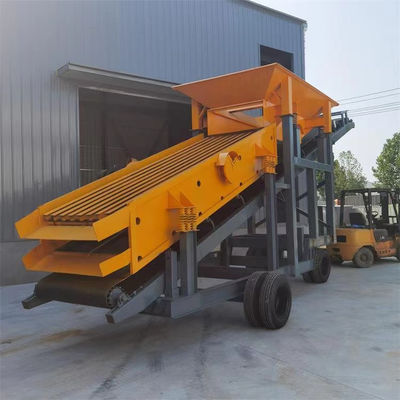 Genaue Dreischicht-Vibrations-Sand-Screening-Maschine für die Trennung von Sand und Kies
