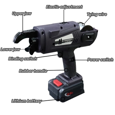 Daen Wiederaufladbare automatische Stahlstange Bindemaschine und leichtes Gewicht KG 5