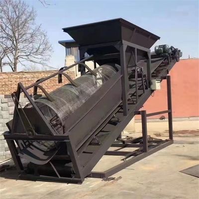 Mobiler Schachtellose Müllwalzschirm Typ 80 Vibrationsmaschine für Bauarbeiten