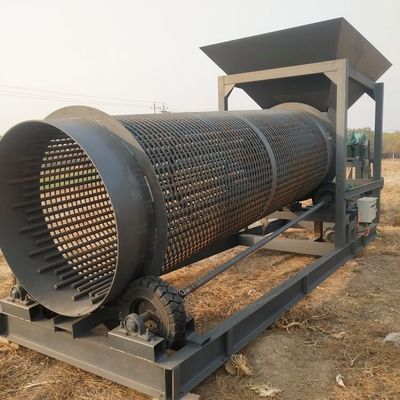 11 m*2,2 m*3,7 m mobile Silizium-Sand-Screening-Maschine für die mobile Bodentrennung