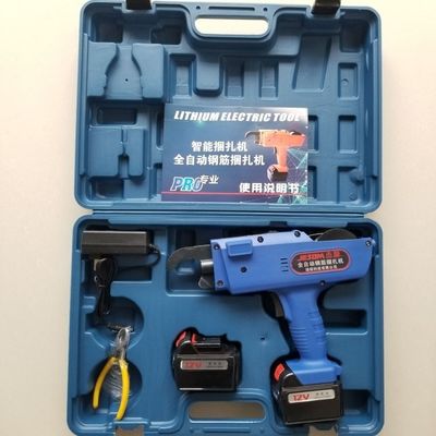 Batteriebetriebene Stahlstapfenpistole für 8-34mm Stangen Verstellbares Dichtes 12V Wiederaufladbar