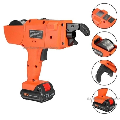 12V 4500mAh Batteriebetriebene Maschine zur Bindung von Rebar-Schichten 8mm-34mm mit Drahtzangen