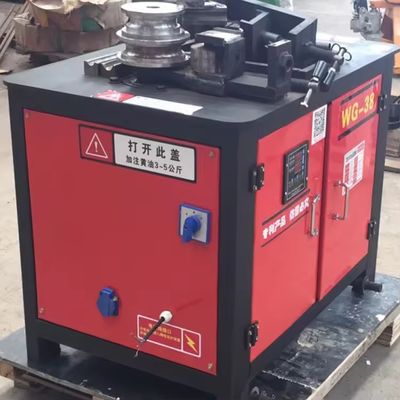 Hydraulische Rohrbiegmaschine mit bevorzugtem WG38-CNC-elektrischen Quadratrohrbieger