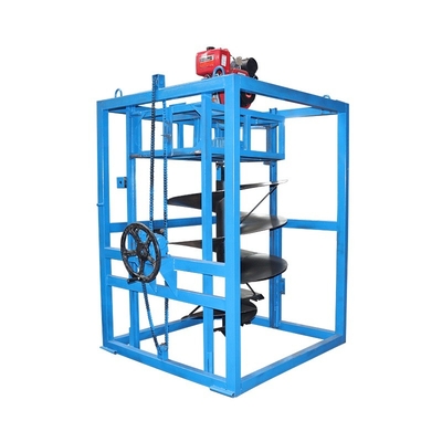 7-80cm Bohrmaschine Durchmesser Handbohrmaschine für die Bodenbohrung