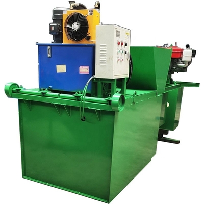 Bauarbeiten mit Betonvibrator-Pflastermaschine durch Grabenpaver vereinfacht
