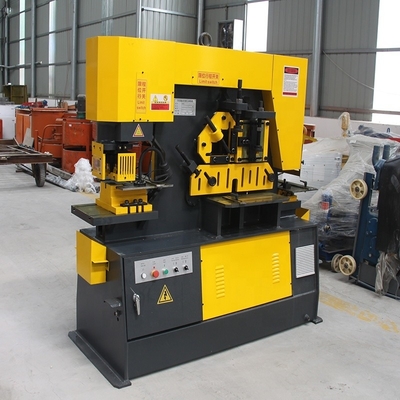 5.5kW Motorleistung Q35y-Serie Hydraulische Eisenarbeit Winkel Metall Schneidemaschine Stanz- und Schere-Maschine