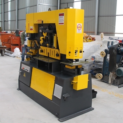 5.5kW Motorleistung Q35y-Serie Hydraulische Eisenarbeit Winkel Metall Schneidemaschine Stanz- und Schere-Maschine