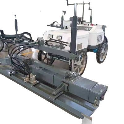 Hydraulische Fußgängermaschine mit Benzin-Laser-Schirmmaschine für Betonbelagerung in der Straßenindustrie