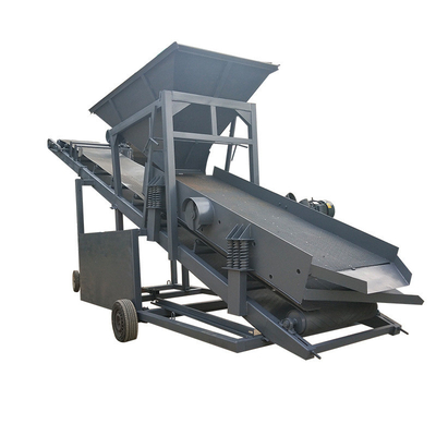 1800 KG Erzversorgung 2-Schicht Sand-Screening-Maschine für Steinscreening Effizienz