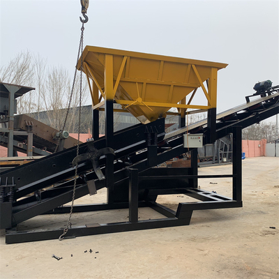 1800 KG Erzversorgung 2-Schicht Sand-Screening-Maschine für Steinscreening Effizienz
