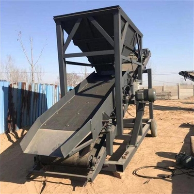 Anpassungsfähige Dreischicht-Vibrationsunterstützung Sand-Screening-Maschine für Glas Tumbler