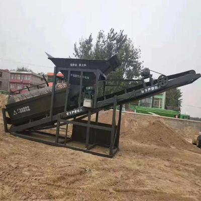 Präzise Sand- und Steintrennmaschine für mobile Screening-Anlagen 11m*2,2m*3,7m