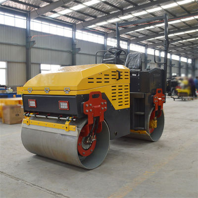 800 mm Trommeldurchmesser Hydraulische Antriebseinheit Mini Road Roller Compactor mit Verbrauch