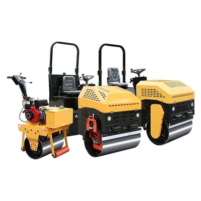 Ein- / Doppeltrommel Diesel-Rollmaschine-Kompaktor mit 70 Hz Vibrationsfrequenz