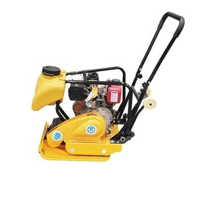 6.5HP Motor Baumethallverdichter Platten Rammer-Verdichter