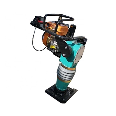Zusammengestellter blauer/gelber/roter elektrischer Handheld-Tamping-Rammer-Verdichter mit 3 kW Leistung