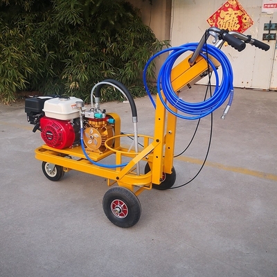 Kleine Handmaschine zur Markierung der Straße mit Kaltspritze für Linienarten Kaltfarbenlinie 90 kg
