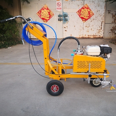 Kleine Handmaschine zur Markierung der Straße mit Kaltspritze für Linienarten Kaltfarbenlinie 90 kg