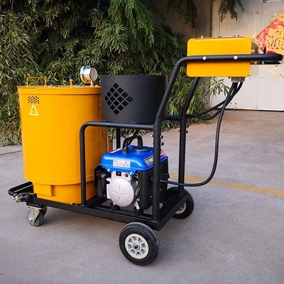 Automatische Straßenmarkierungsmaschine Kaltflüssigkeitssprühmalerei mit Gasleitungsmotor