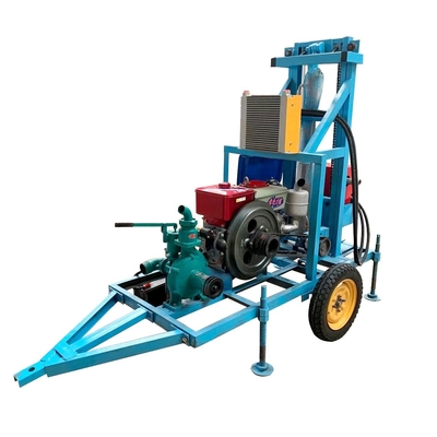 Bauarbeiten 600 KG Bohrloch-Wasserbohranlage Lkw mit Kompressor