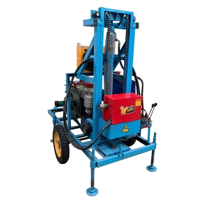 Bauarbeiten 600 KG Bohrloch-Wasserbohranlage Lkw mit Kompressor