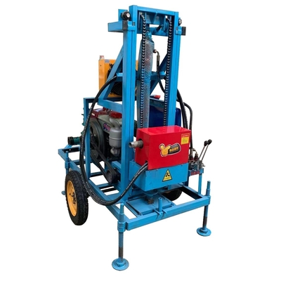 Bauarbeiten 600 KG Bohrloch-Wasserbohranlage Lkw mit Kompressor
