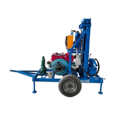 Bauarbeiten 600 KG Bohrloch-Wasserbohranlage Lkw mit Kompressor